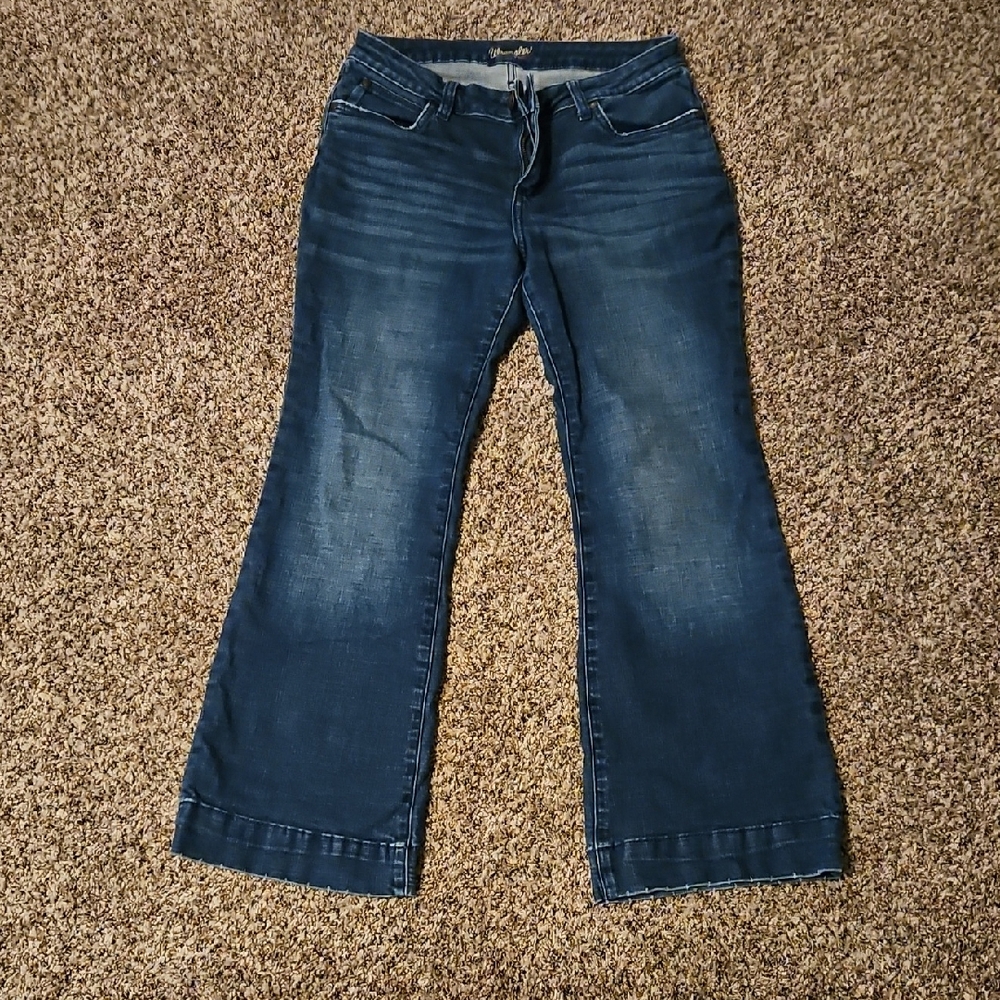 Wrangler Dark Blue Flare Jeans